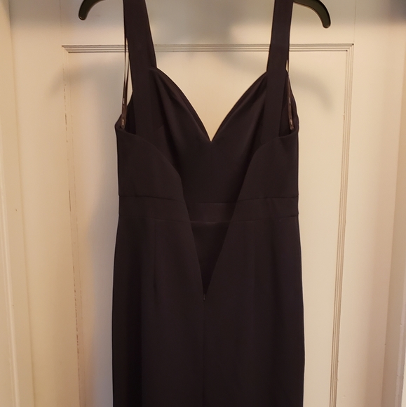 Vera Wang Sweetheart Neck Suba Mermaid. Navy - Picture 4 of 5